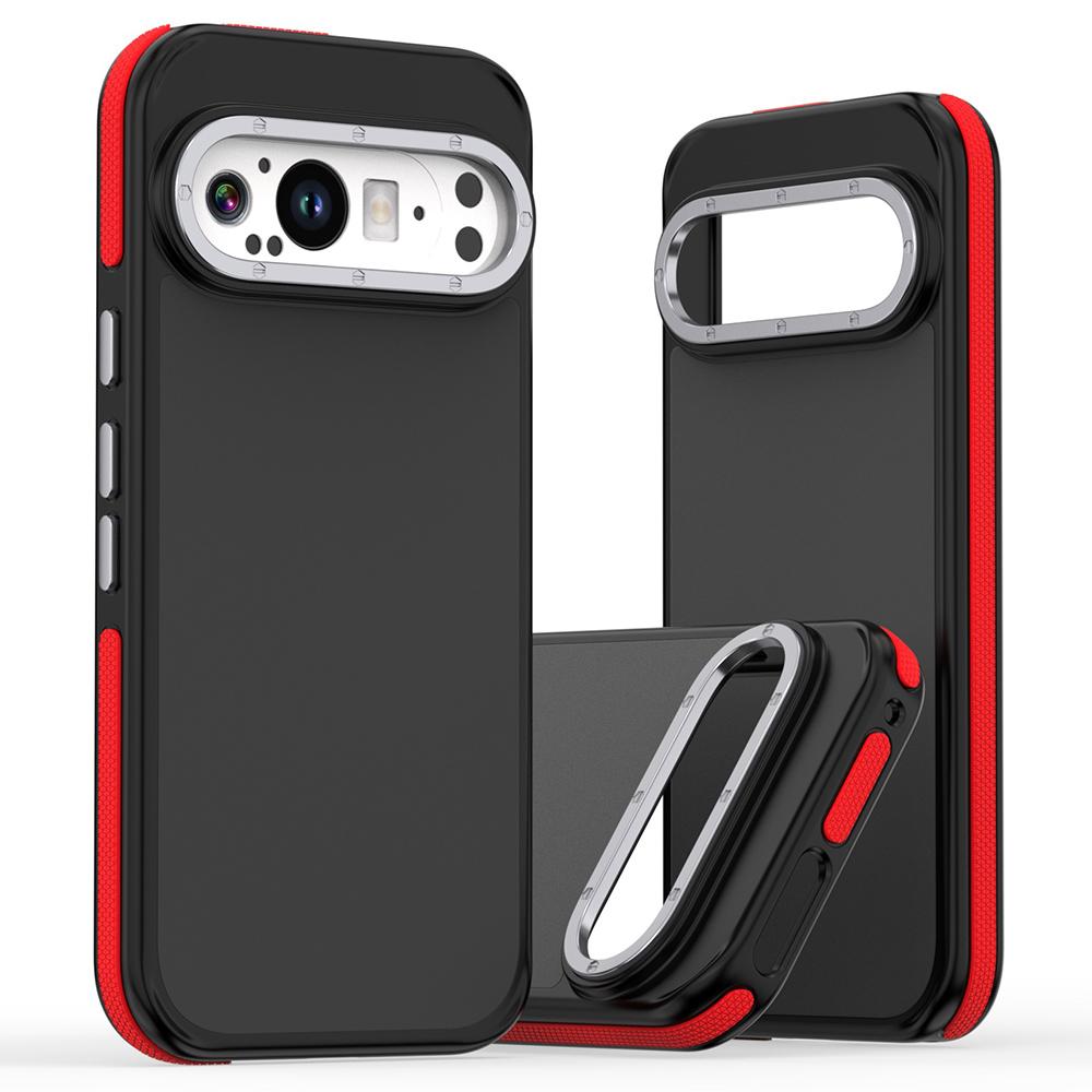 

For Google Pixel 9 Pro/Pixel 9 Case Skin Touch PC + TPU Anti Drop Phone Back Cover F