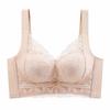 Lingerie Women's Gathering Bra Anti-sagging Breast Retraction No Underwire Bra Adjustable Lace Bra Push Up Bra