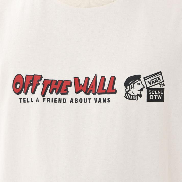 New Vans T Shirts Men's Apricot VN0A54PA3KS