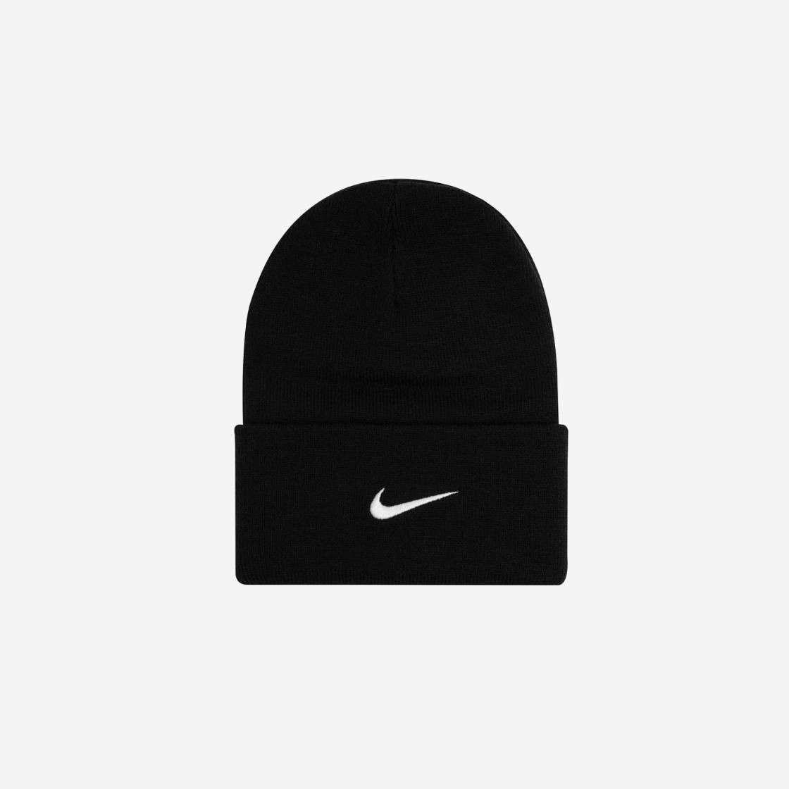

Черная шапка-бини с манжетами Nike x Stussy NRG DN2191-010