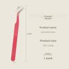 Wanxinghe Precision Curved Tweezers for Eyebrows and Hair Separation