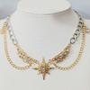 Gothic Punk Style Sweet And Cool Dark Necklace, Women'S And Men'S Wings, Starry And Creative Y2K Necklace, Fashionable Necklace