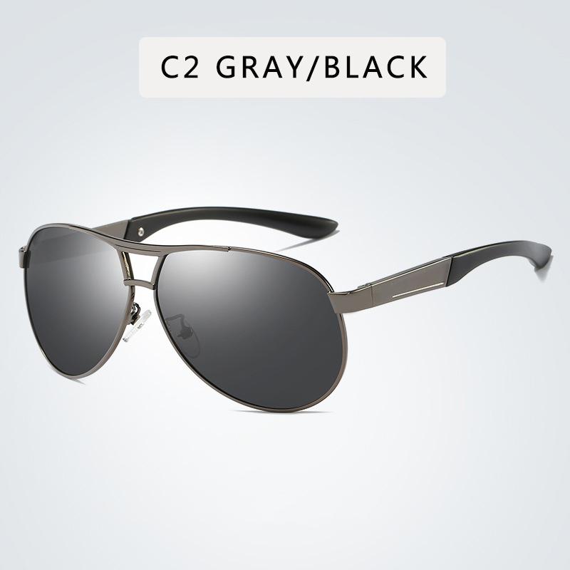 Luxus Herren Polarisierte Sonnenbrille Autofahren Sonnenbrille Männer Frauen Designer Vintage Schwarze Piloten Sonnenbrille UV400