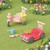 Sylvanian Families Furniture and Car ST Mark Certified Toy Dollhouse for Ages 3 and Sylvanian Families by Epoch [Tricycle Set] Ka-216 Up,