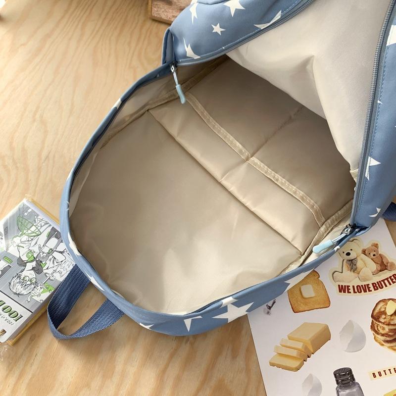 Women Men 17 Inch Star Laptop Backpack College Bag Cute Travel Backpack Student Back To School Casual Bookbag