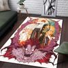Death Note Comic Printed Carpet for Living Room Rugs Camping Stranger Things Picnic Mats Anti-Slip E-sports Rug Yoga Mat Gifts