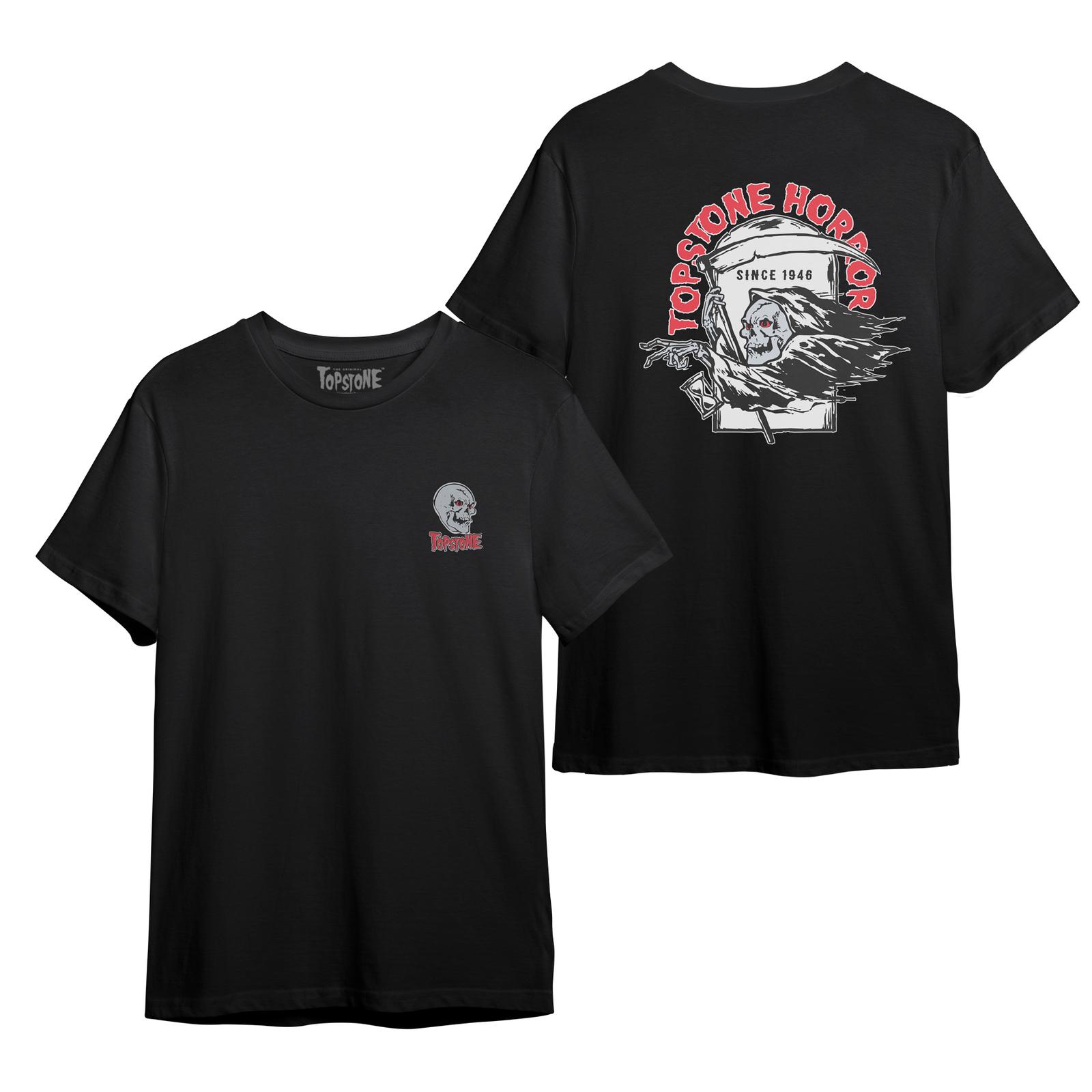 Authentic TOPSTONE HORROR Tomb Reaper T-Shirt Black S-2XL NEW S разноцветный