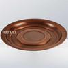 Unique Pattern Pure Copper Handcrafted Fruit Plate,32 cm Multi-Functional Shape Tray Home Cheese Food Plate,Table Tableware