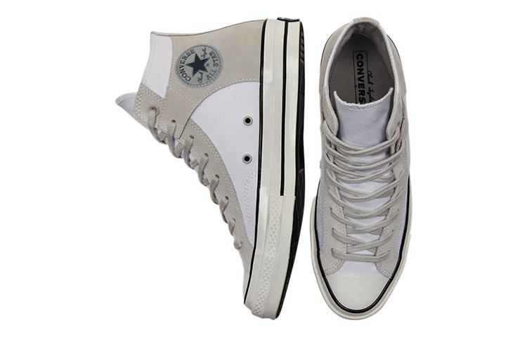 Chuck 70 Converse Crafted Canvas High 'White Mouse' A01780C