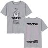 Tate McRae Miss Possessive Tour Merch T-shirt Unisex Donna Harajuku Girocollo Manica Corta T-shirt Cotone Casual T-shirt Streetwear