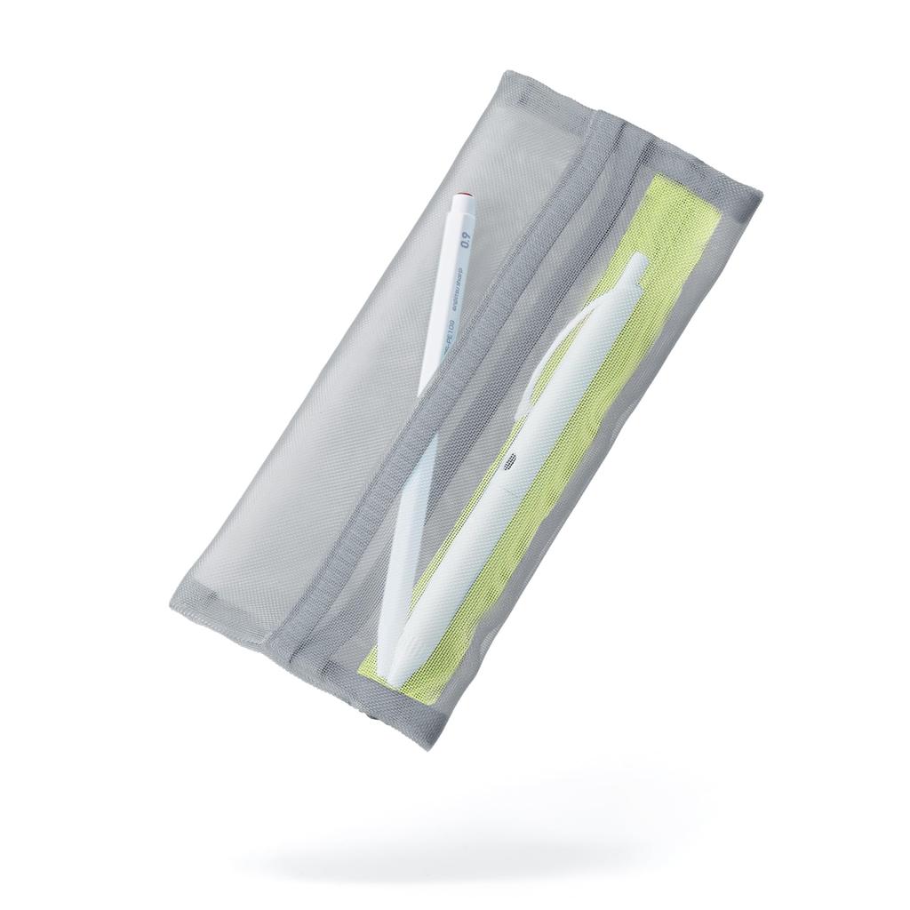 KOKUYO Slim Mesh Pencil Case [All 4 Colors] Lightweight & Flat Easy Access Stylish Slariche