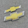 2pcs for 2013-2015 Chevrolet Malibu Front & Rear Black Bowtie Emblem
