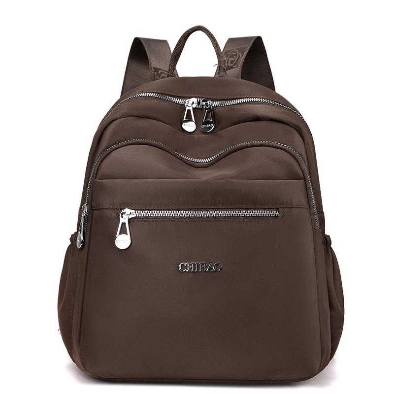 New Simple Women's Backpack Outdoor Versatile Commuter Travel Small Backpack Multi-compartment Storage College Student Schoolbag