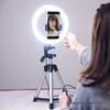 Portable Beauty Light & Phone Stand for Live Streaming and Photography