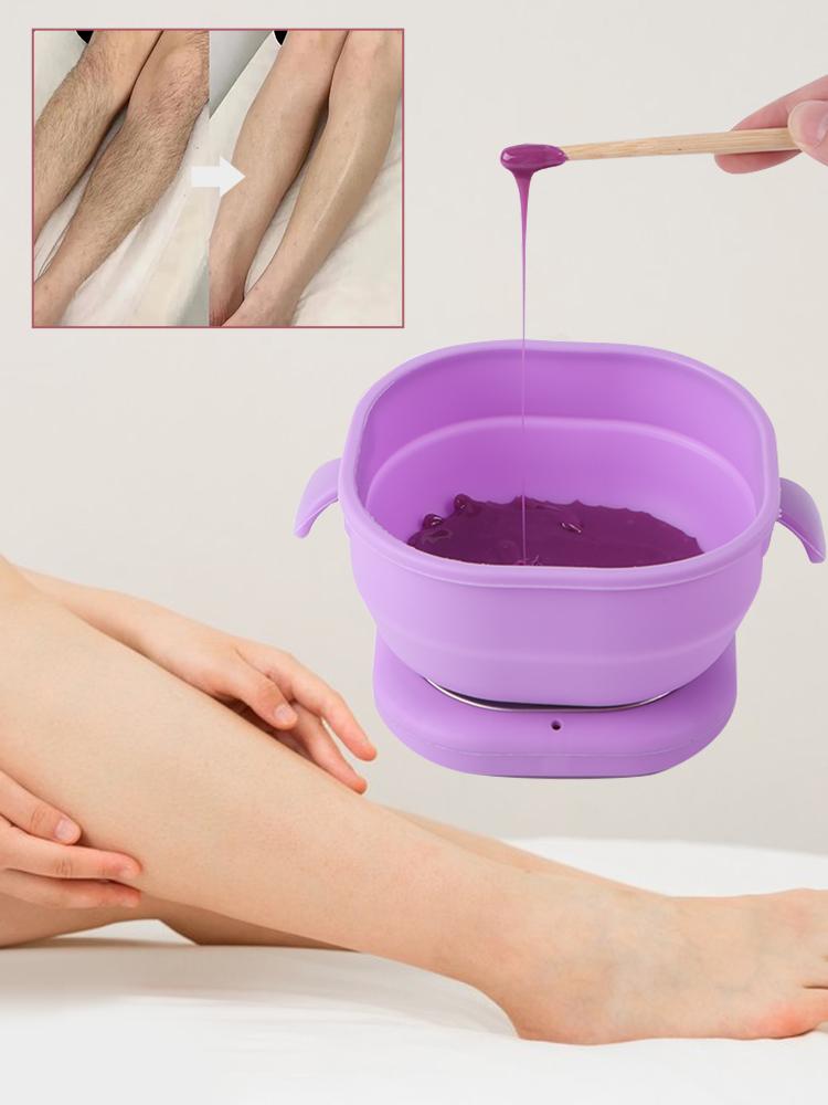 Silicone Wax Warmer Electric Hot Wax Warmer Machine 100W Hair Removal Wax Machine Wax-melt Machine for Hair Removal