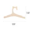 5Pcs Children Wood Clothes Hanger Household Organization Hanging Rack for Home Bedroom Toddler Girls Boys Pants Storag