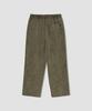 WANGGWAN Layered Cut Washed Sweatpants (Khaki)