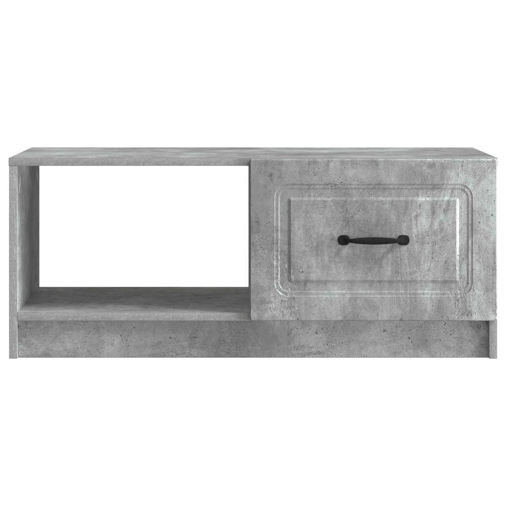 Coffee Table Concrete Grey 90 x 50 x 37 cm Engineered Wood