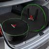 Car Charging Cable Storage Carry Bag Round Charger Cables Carry Bag for Mitsubishi Ralliart Lancer EX Outlander ASX Competition