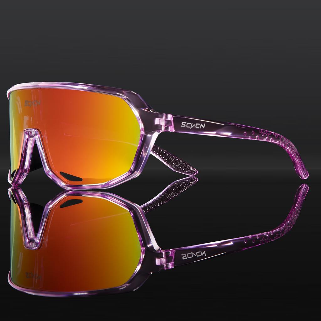SCVCN Cycling Glasses UV400 Photochromic Sunglasses Men Sun Mountain Bike Road Bicycle Eyewear Sports Running MTB Cycle Gogg