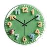Ceasuri de perete silențioase Desene animate creative Animale Dormitor Sufragerie Casă Ceas simplu Ceas cu quartz la modă Ceas de perete