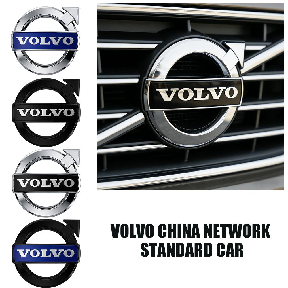 Per Volvo Rdesign V40 V50 S40 S80 XC60 S60 XC40 C40 V90 XC60 S90 T6 Auto Griglia Cofano Anteriore Copri Emblema Stemma Accessori Auto