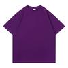 Heavy two-pin T-shirt summer loose men's half-sleeve large-size advertising shirt cultural shirt double yarn short sleeve
