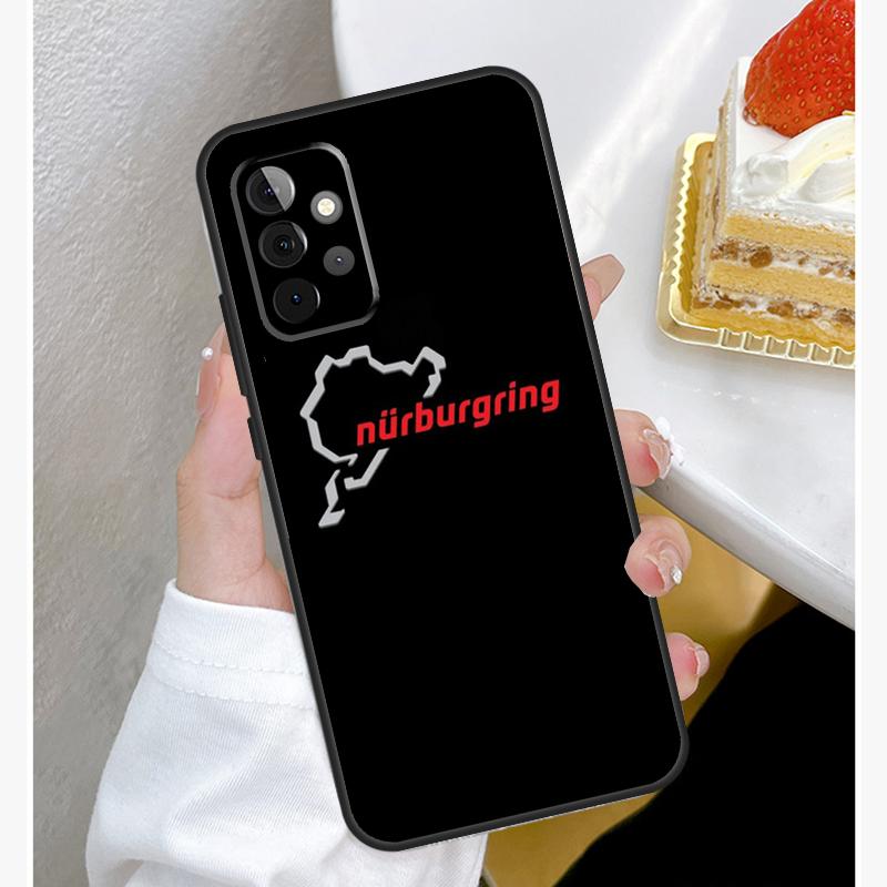 Nurburgring F1 Circuit Case For Samsung Galaxy A54 A34 A14 A15 A35 A55 A52 A32 A12 A51 A71 A33 A23 A13 A53 Coque