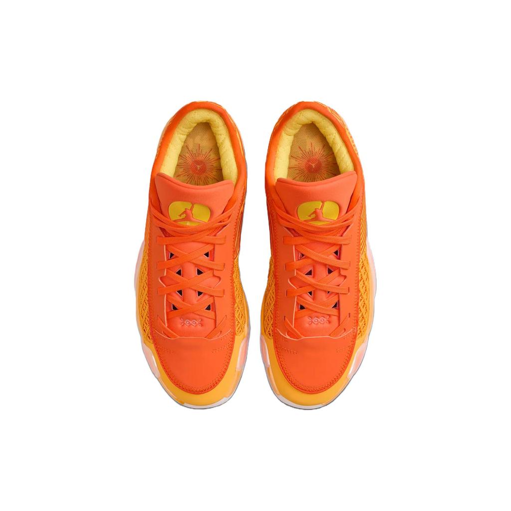 Dearica Hamby x Air Jordan 38 Low Sunshine Damen-Sneaker Orange Taxi Tour-Gelb FV3945-700