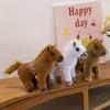 Plush Pony Stuffed Animal, Cartoon Cute Pony Doll, Soft & Cuddly Toy for Kids, Birthday Gift