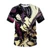 Alien T-Shirts Animal Pattern 3D Print Women Men Casual Short Sleeve T Shirt Y2k Harajuku Streetwear Tees Tops Unisex Clothing