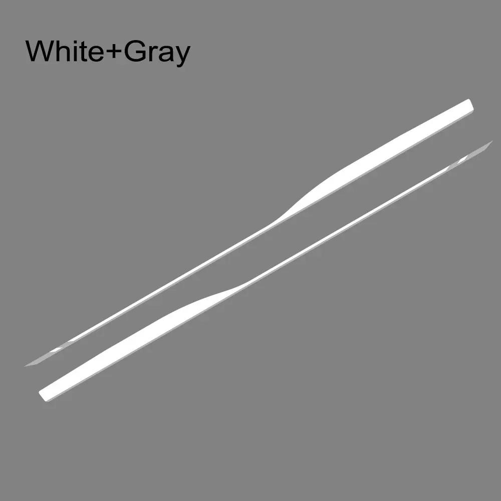 2PCS Car Door Side Skirt Line Stickers Sport Style Vinyl Decals Auto Body Decoration Stickers Accessories For Dodge Challenger