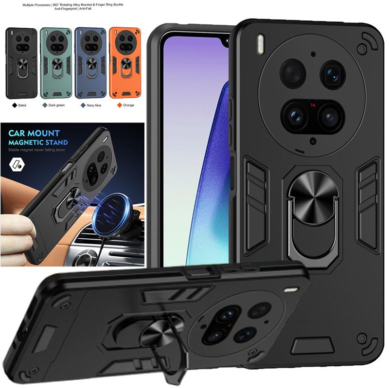 Military Grade Armor Case for Vivo X300 Ultra Protective Cover Shockproof Ring Stand Holder Fundas Coque