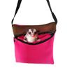 1pc Small Pet Carrier Bag Hamster Harness Bag Hamster Sleeping Bag Double Layer Plush Warm Comfortable Winter Supplies Suitable for Hamsters Gerbils