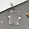 Color Angel Wings Small Card Holder Acrylic Hard Card Holder Angel Small Card ID Card Film Card Holder