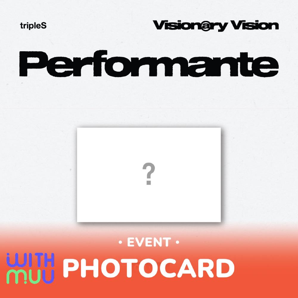 

Предварительный заказ альбома TripleS Visionary Vision Performante QR-версия. И СМУУ POB