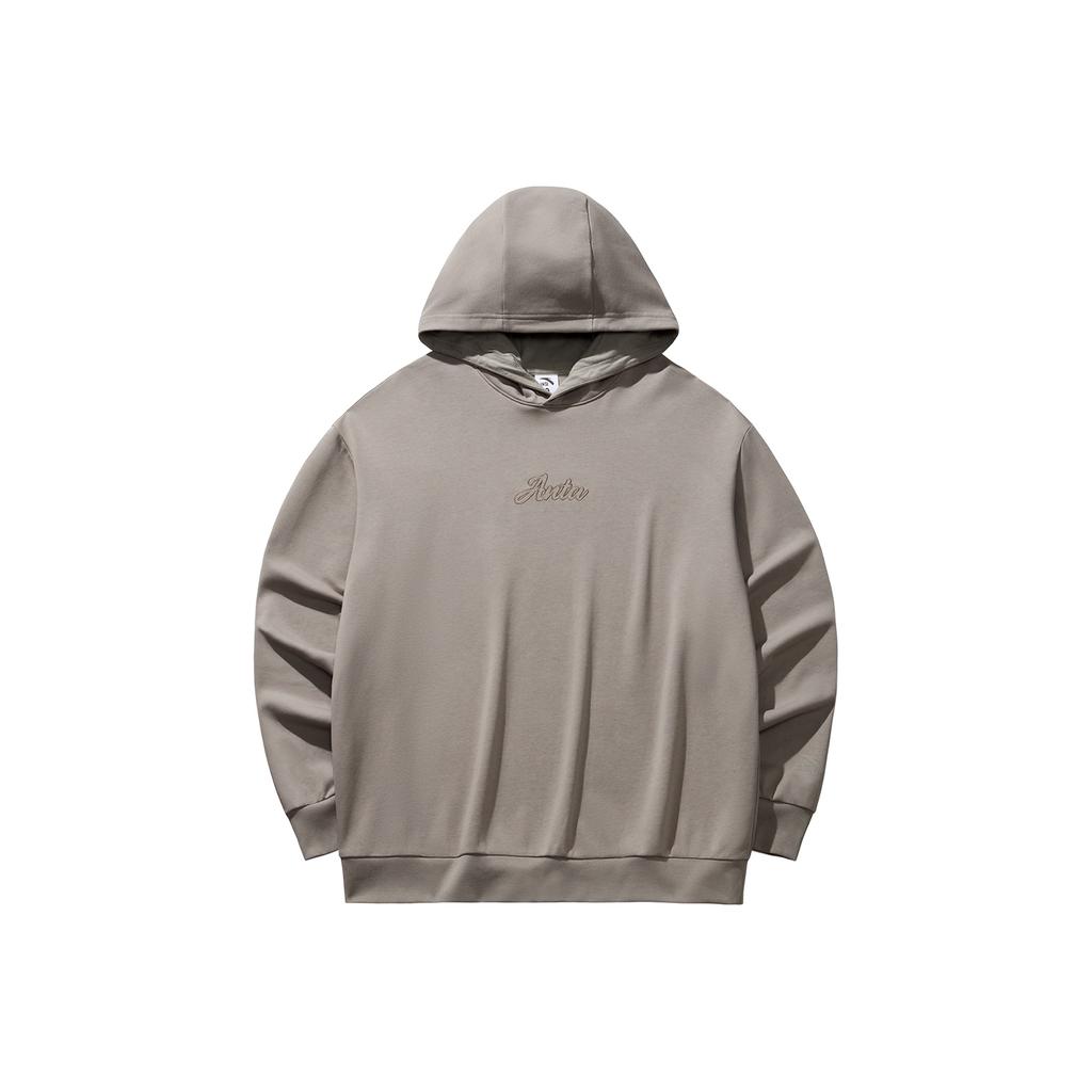 Anta Hooded Campus Casual Loose Sports Fashion Versatile City Commuting Knit Couple Sweatshirt Unisex Sweatshirt 972618705-9