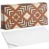 Samoprzylepne Kafelki Winylowe - Dekoracja Z Nadrukiem Wzór Z Geometrycznymi Motywami 10X40X20 Cm