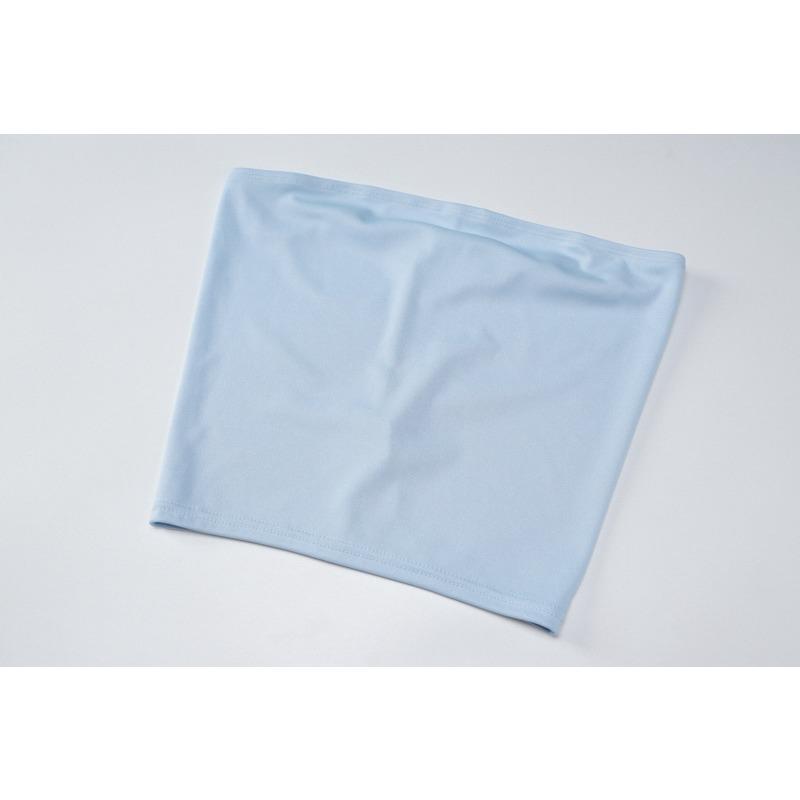 GMXIA Women's Summer Spring Sleeveless One Shoulder Fashion Casual Line Top Chest Slim Short Women Skirts