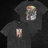 Ichigo Kurosaki Hollow Form Everyday Wear Acid Wash Soul Reaper Anime Manga Tee