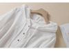 2024 Women's Chinese-Style Jacquard Embroidered Cotton-Linen Hooded Cardigan Shirt - Casual and Trendy Summer Wear