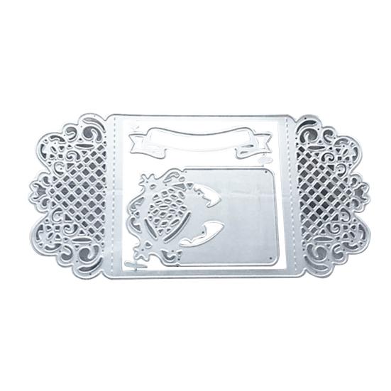 

Цветочная лоза леди резки металла штамп Скрапбукинг DIY бумага ремесло карты изготовления плесень серебряный