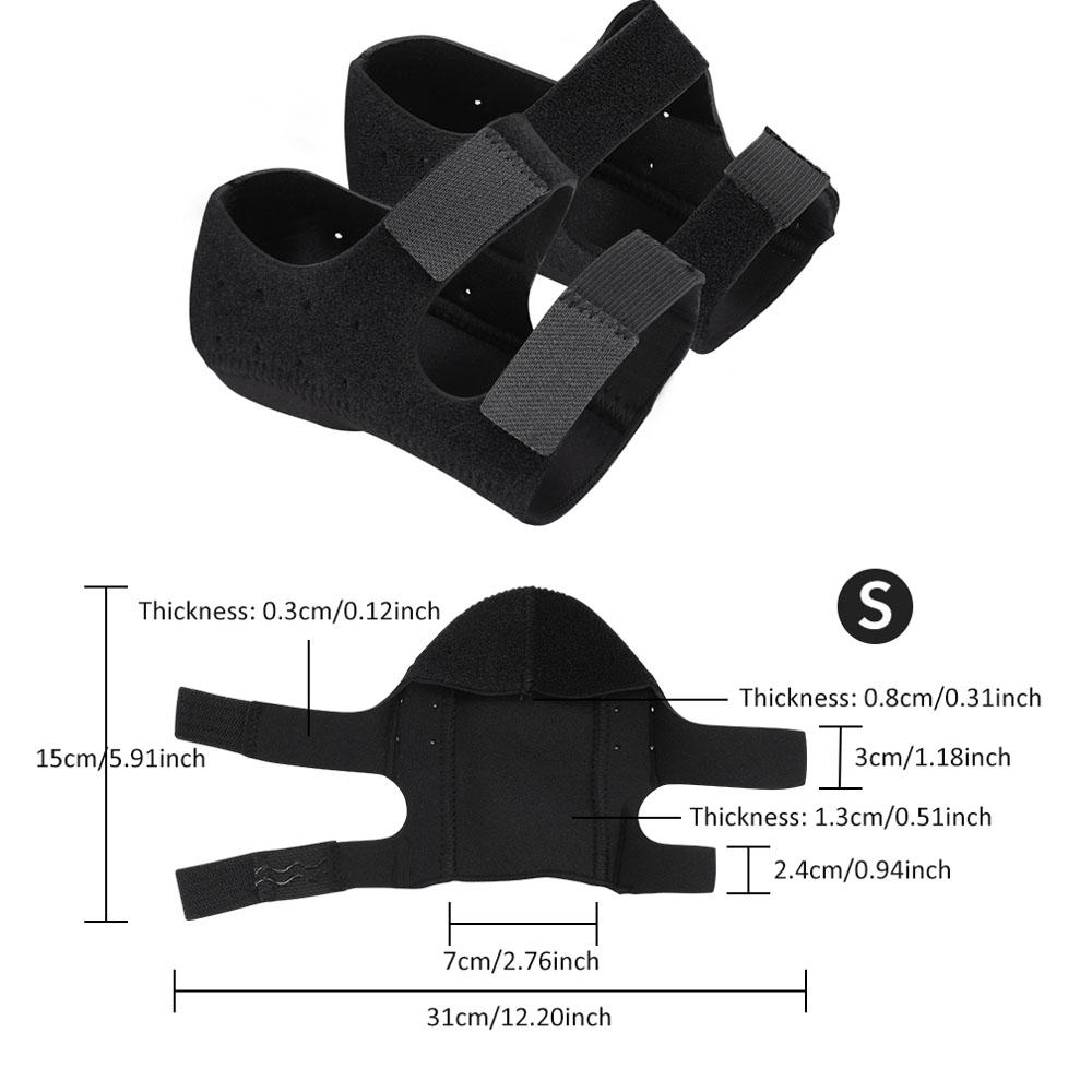 

1Pair Adjustable Heel Arch Cushion Support Pads for Plantar Fasciitis And Achilles Tendinitis Foot Arch Inserts for Foot Comfort