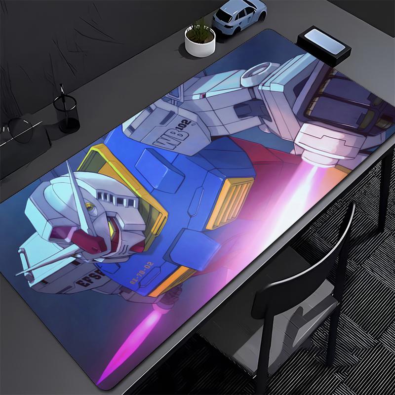 Mechanical Warrior RX-78-2 Gundam Mouse Pad Big Size Desk Mat Keyboard Desk Mat Gaming Mouse Pad Computer Accessories Mousepad