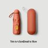 Cartoon Mini Sun & Rain Five-Fold Umbrella for Women - Portable, Sunscreen, and Dual-Use