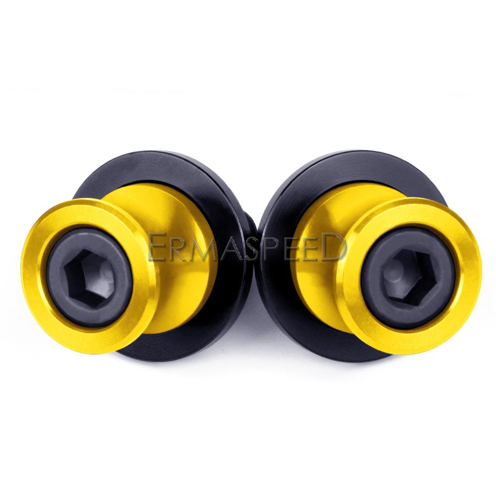 Pro Z1000 Z900 Z750 Z250 NINJA250 Z50L ER6N Cívky kyvné vidlice Šrouby zadního stojanu Jezdce M8 M10 CNC hliník