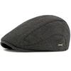 HT4951 Mens Berets Women Autumn Winter Hats Thick Warm Fleece Lined Ivy Flat Cap Artist Painter Beret Hat Male Female Beret Caps