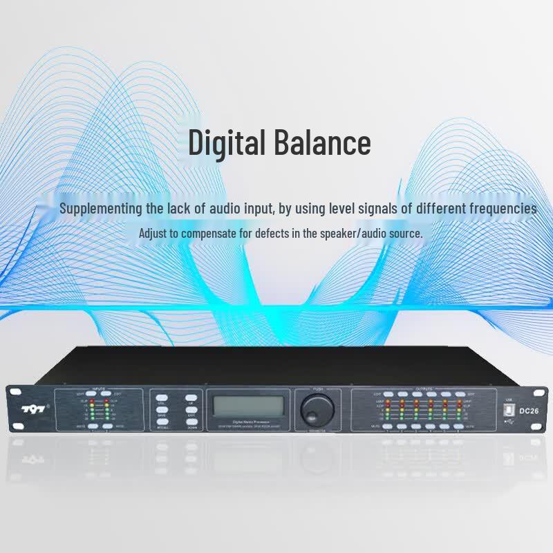 797audio Professional 2x6 Conference Audio Processor (CN Version)