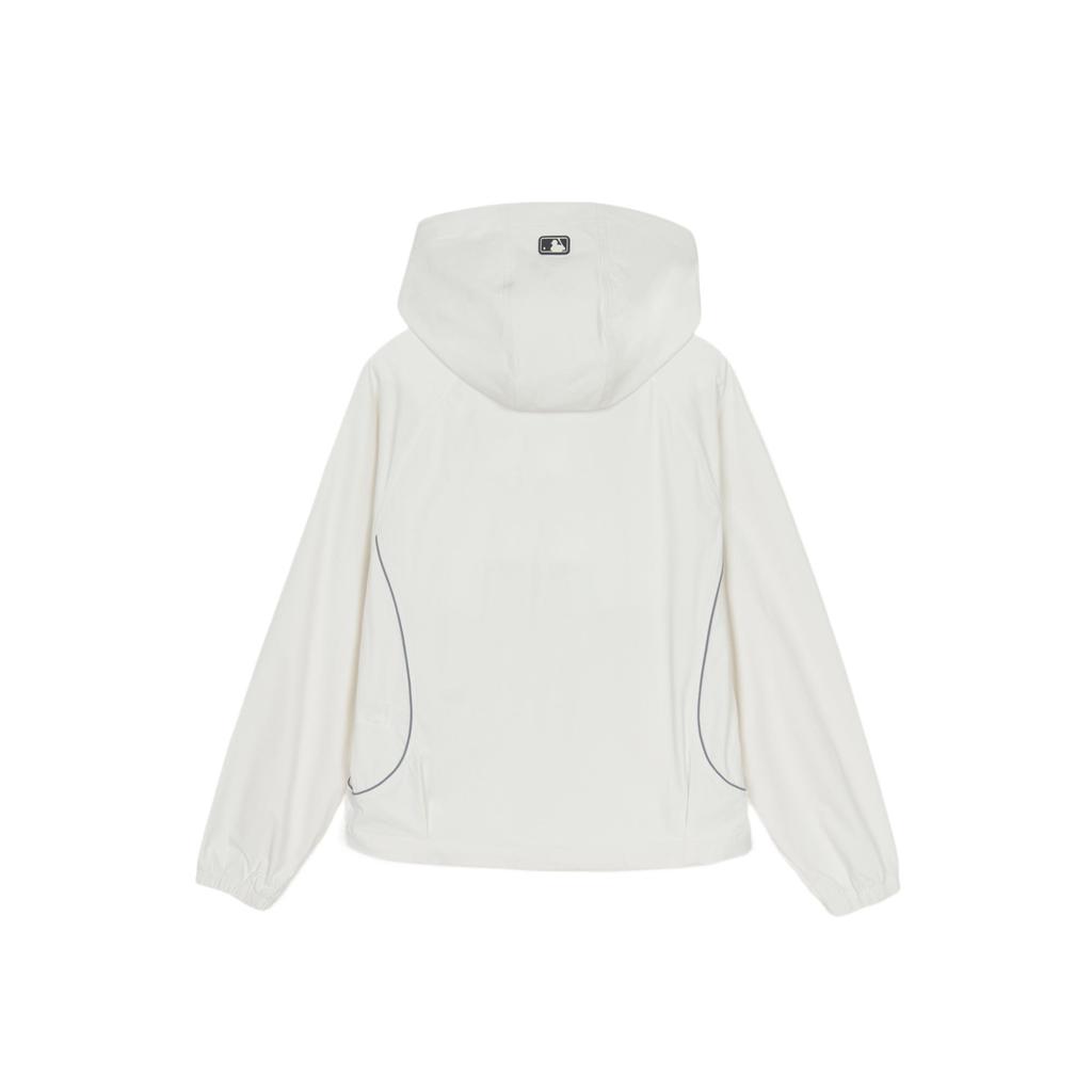 New MLB Gofcore New York Yankees Jacket Women's Ecru 3FWJB0253-50IVS