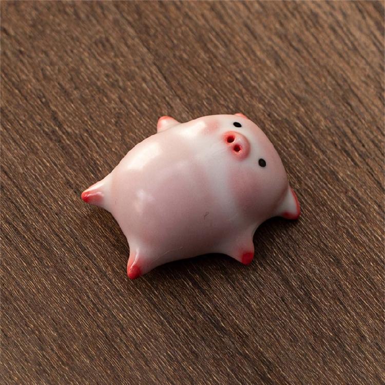 Ceramics Pippy Figurine Teacup Hiddens Animal Inside Cup Novelty Teacup Holiday Mother Day Christmas Birthday Gift